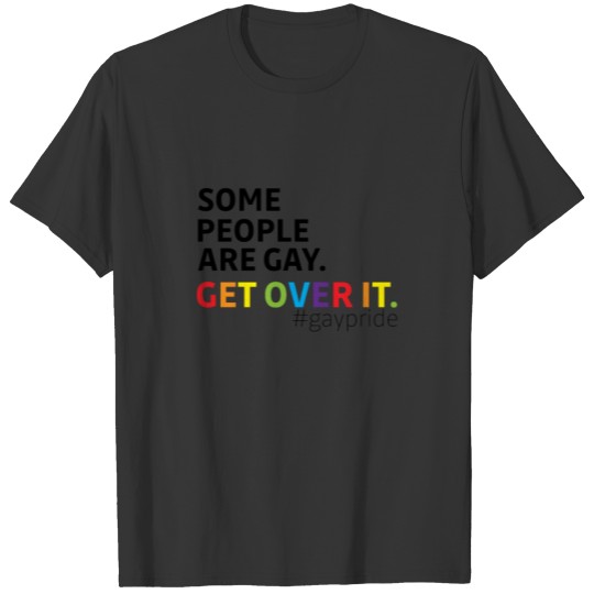 LGBT PRIDE MONTH PARADE product - GET OVER IT T-shirt