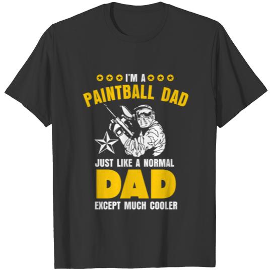 Paintball Game Gift dad father T-shirt