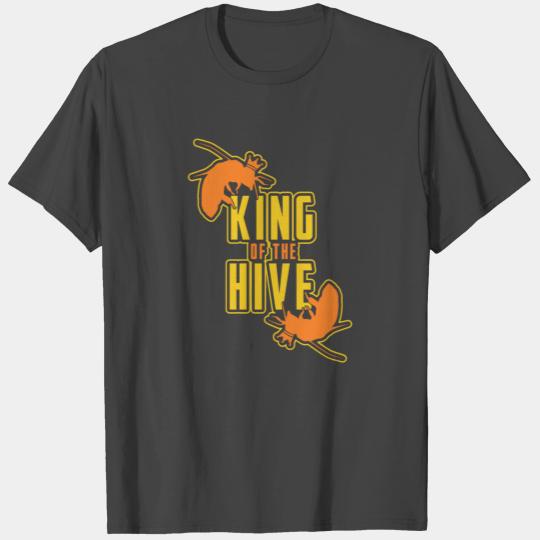 Beekeeper King of the Hive I Bee apiculturist Gift T Shirts