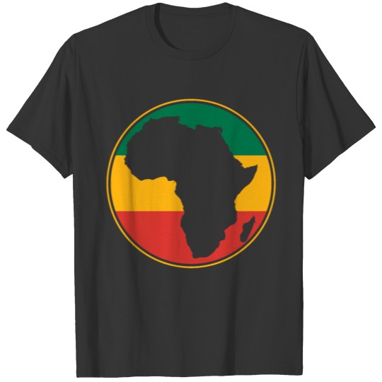African Map T-shirt