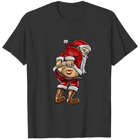 Illustration of Santa Claus T-shirt