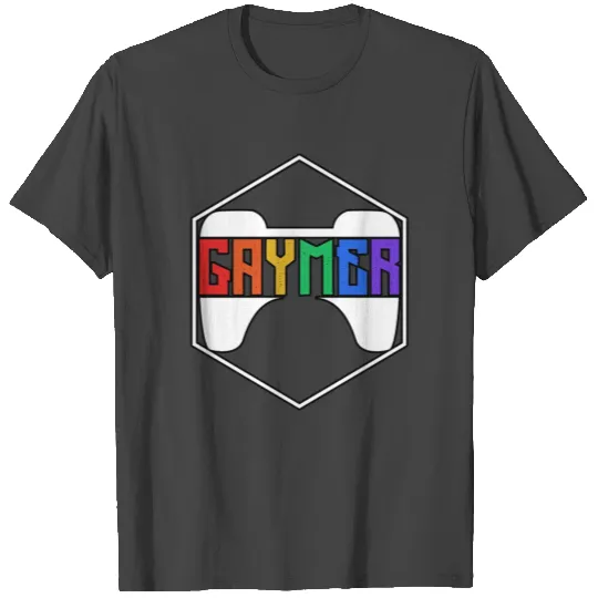 LGBT Gamer Gaymer T Shirts | Gay Pride Rainbow Gift