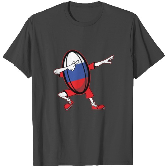 Dabbing Russia Rugby Ball | 2019 Fans Kit for T Shirts