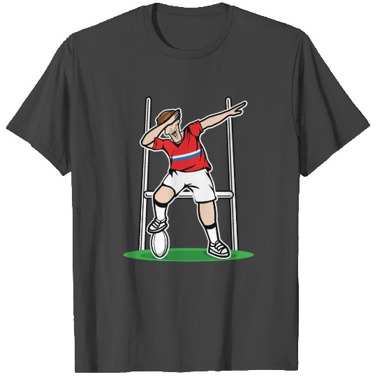 Dabbing Russia Rugby Player | 2019 Fans Kit for T Shirts