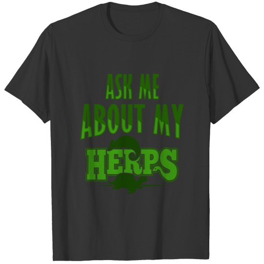 Herpetologist Gift Funny Herb Turtle Camellion T Shirts