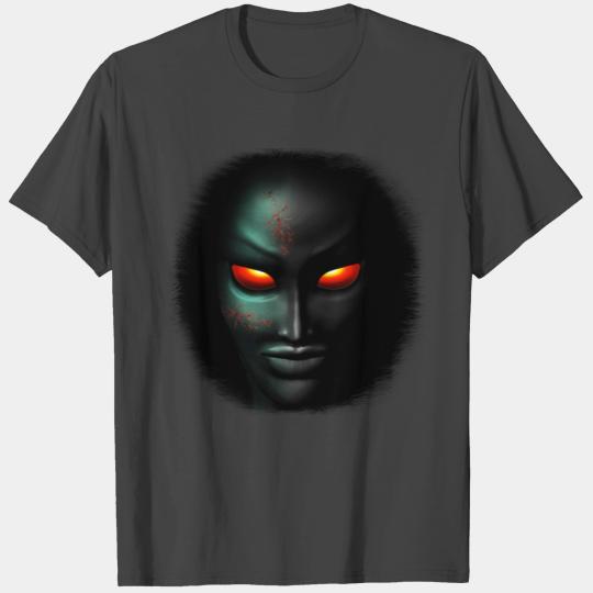 Zombie ghost creepy portr T Shirts