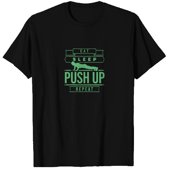 Fitness Workout Push Up Sports Push Postal Service T Shirts