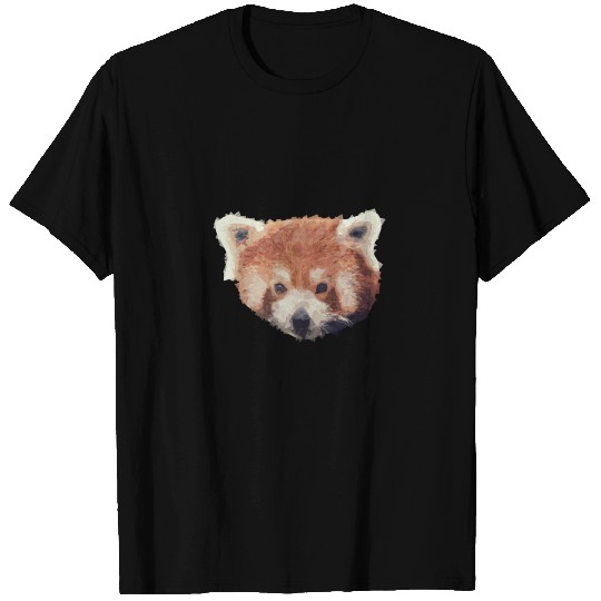red panda Polygon T Shirts