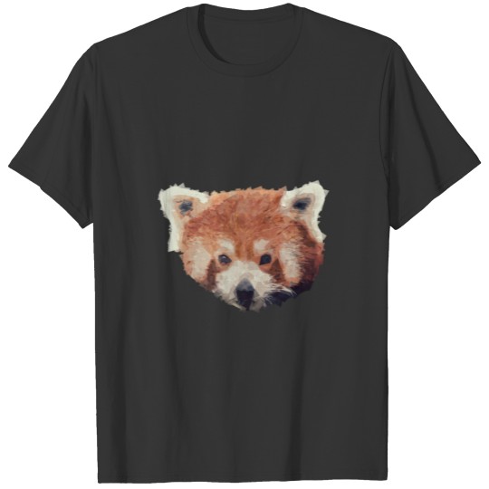 red panda Polygon T Shirts