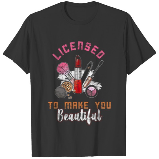 Make-Up Cosmetics T-shirt