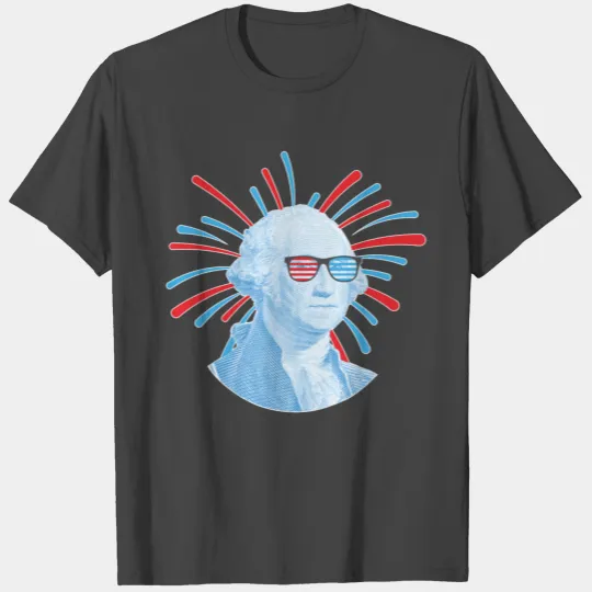 George Washington glasses T Shirts