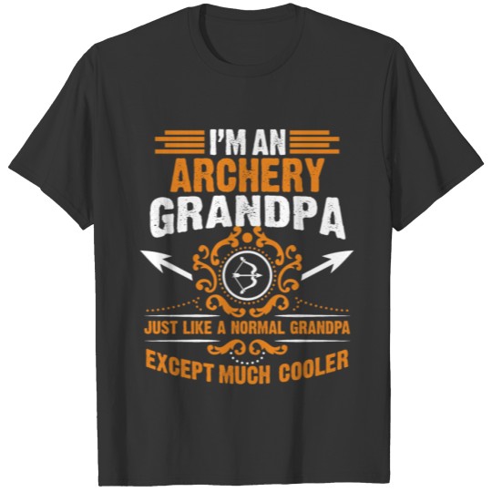 Archery gift grandpa T-shirt