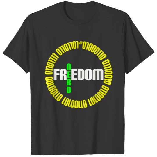 freedom nerd T-shirt
