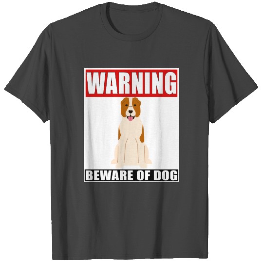 Warning Central Asian Shepherd Beware Of Dog T Shirts