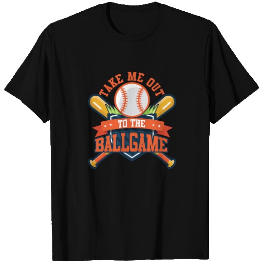 Take Me Out to the Ball Game Baseball Softball T Shirts