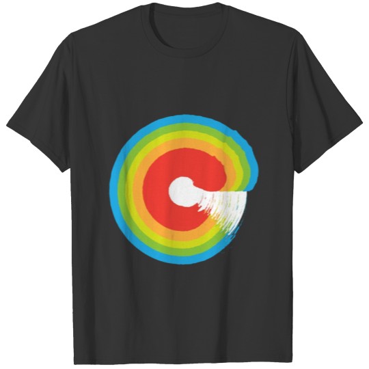 Colorful circles T-shirt