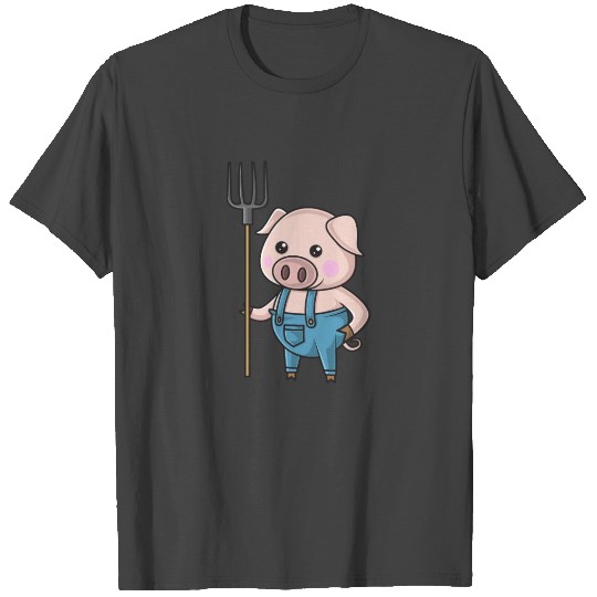 Pig Farmer Kids Gift Farm Piglet Farmers child T Shirts