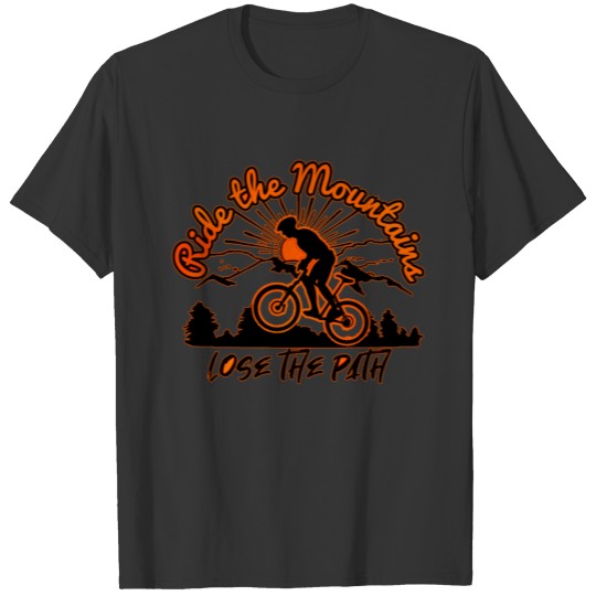 Mountain bike biking, bike, motocross, T Shirts