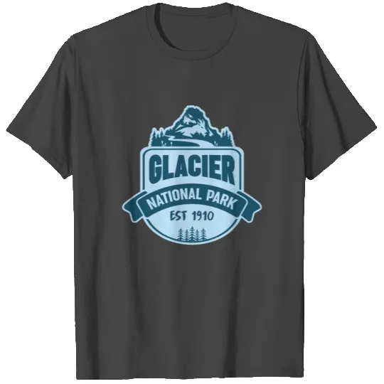 Glacier National Park Montana T Shirts