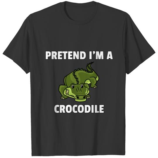 Crocodile Alligator Sweet Funny Wild Present Gift T-shirt