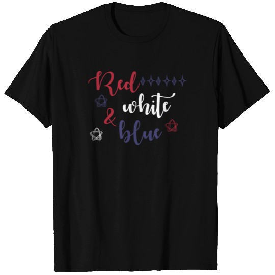 Red White Blue T Shirts