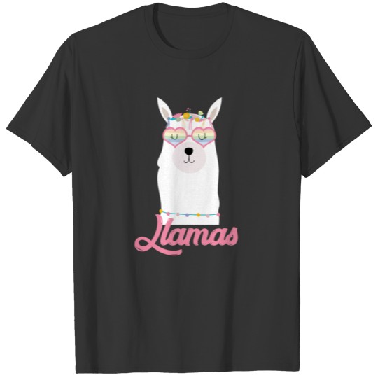 Llama girl T Shirts