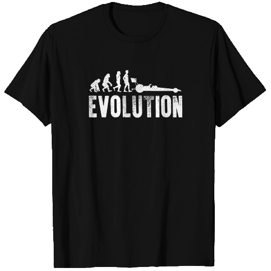 Evolution Race Day Drag Racing Racecar Mechanic T Shirts