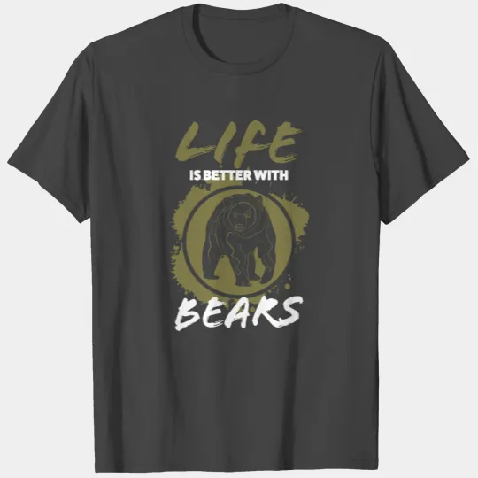 Bear Grizzly T Shirts