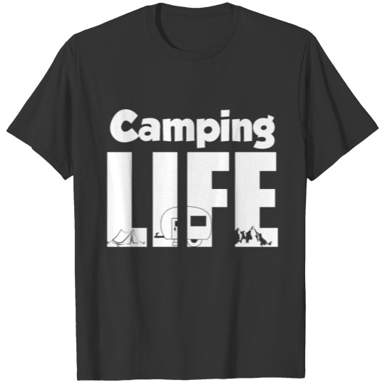 Nature Camping Wander Woods Forest Adventure Eco T-shirt