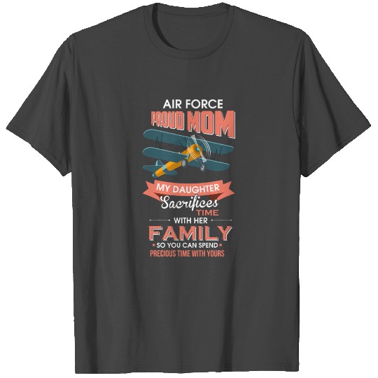 Air Force Proud Mom T Shirts