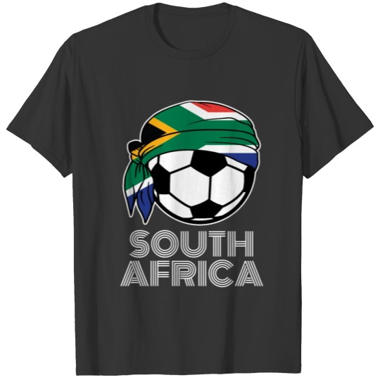 South Africa Soccer Fans Kit 2019 Football T-shirt