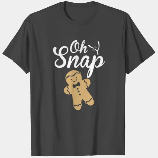 Wishbone Oh Snap Thanksgiving Gingerbread T Shirts