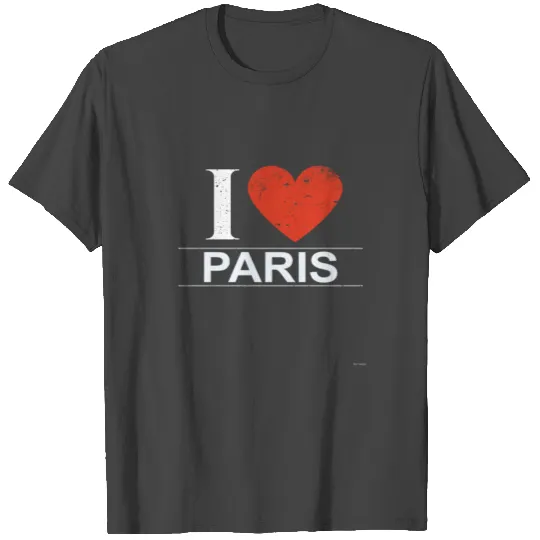 I Love Paris T Shirts