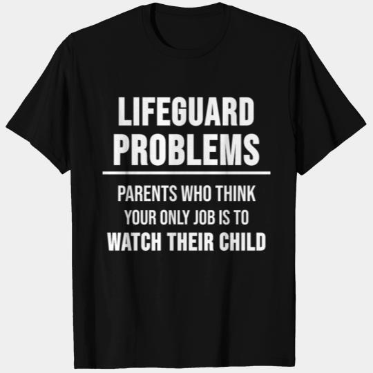 Lifeguard Swimming Pool Trunks Funny Gift T Shirts