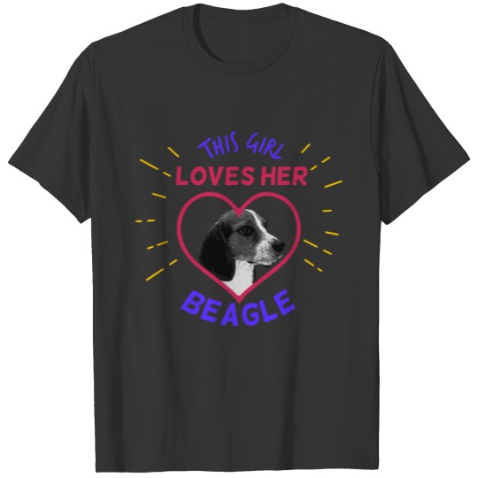 This Girl Loves Her Beagle T-shirt