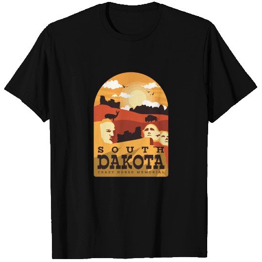 South Dakota T Shirts Mount Hillmore crazy horse