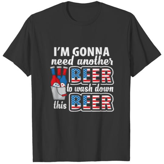 Another Beer To Wash Down This Beer, Drinking T-shirt