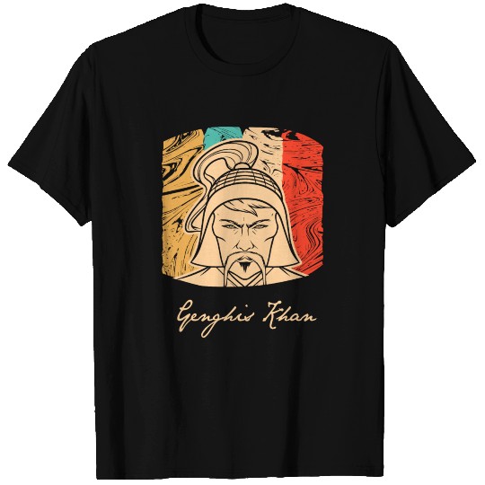 Genghis Khan signature T Shirts