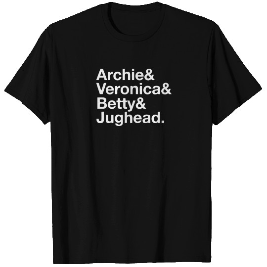 Archie Veronica Betty Jughead T Shirts