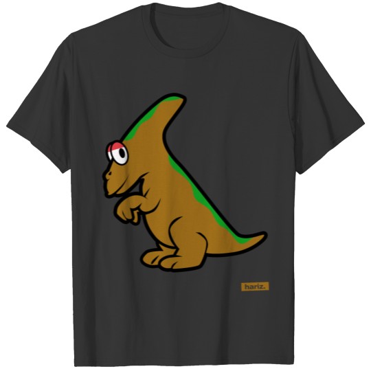 Dinosaur brown 2 Dinosaur HARIZ Dinosaur Boys Swe T Shirts