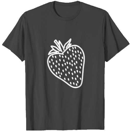 strawberry berry berries fruity fruits healthy eat T Shirts