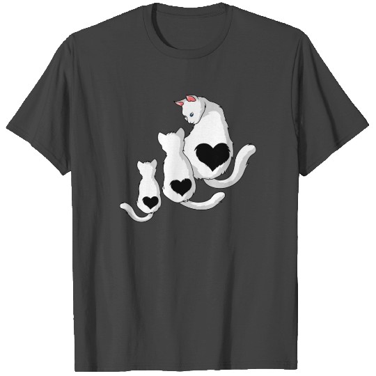 Cat Family Funny Cats Dad Cool Lady Gift T Shirts