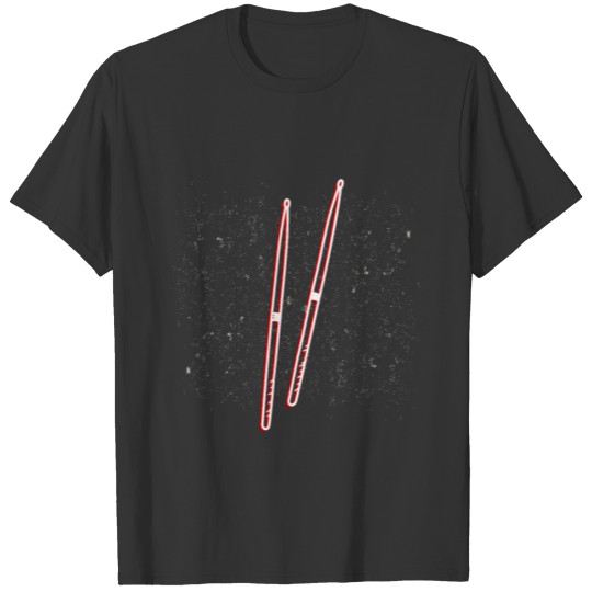 Drumstick Pair Cute gift present idea for Drummer T Shirts