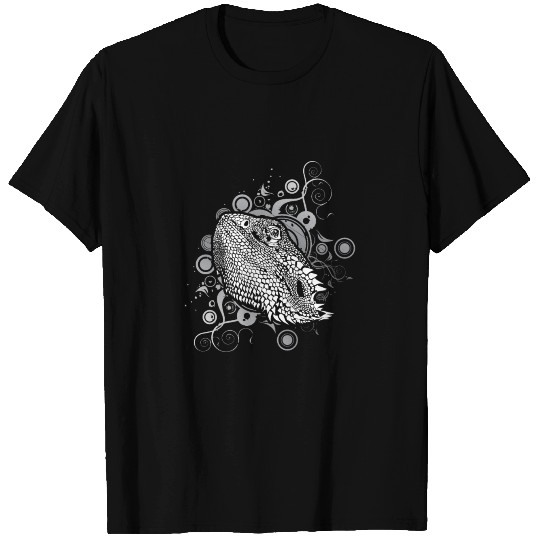 Komodo Dragon Tattoo Style T Shirts