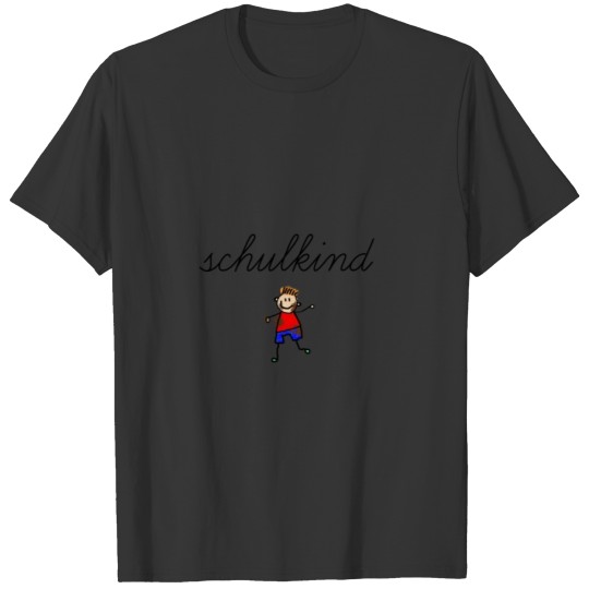 Schoolchild slogan design T-shirt