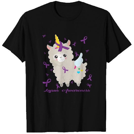 llama lupus awareness T Shirts