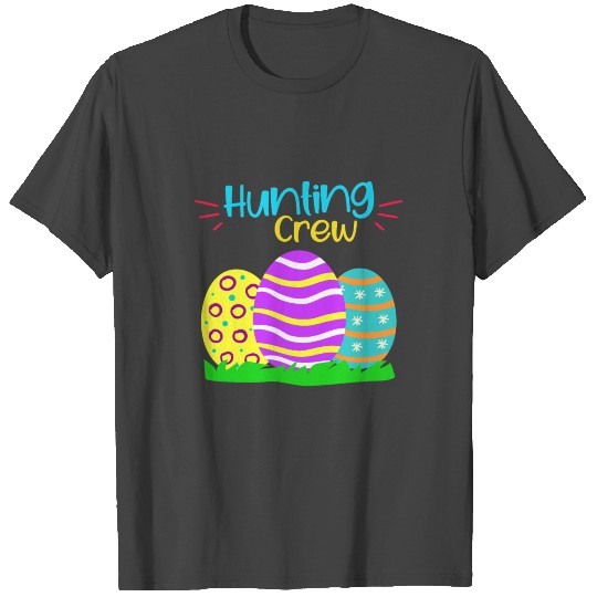 Easter Egg Hunting Crew T Shirts