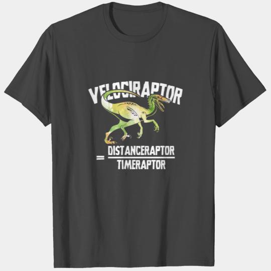 Velociraptor Distanceraptor Timeraptor Funny T Shirts