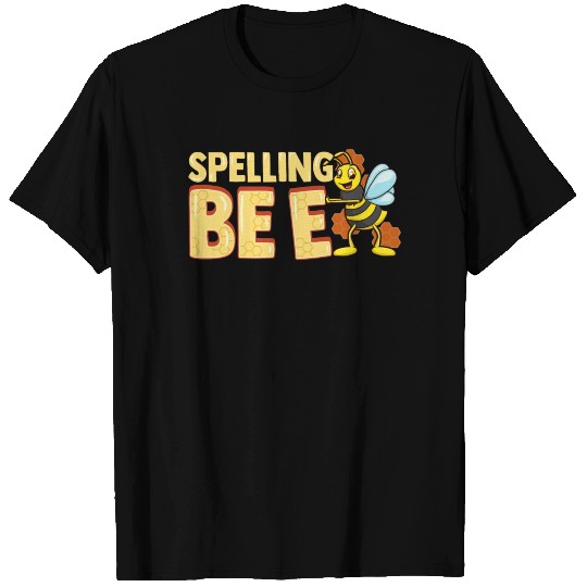 Spelling Bee . Honey Bee Moving Letters . Teacher T Shirts
