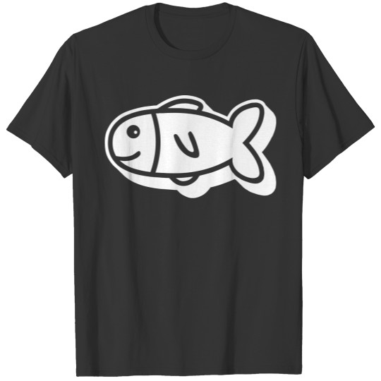 Cartoon Fish T-shirt